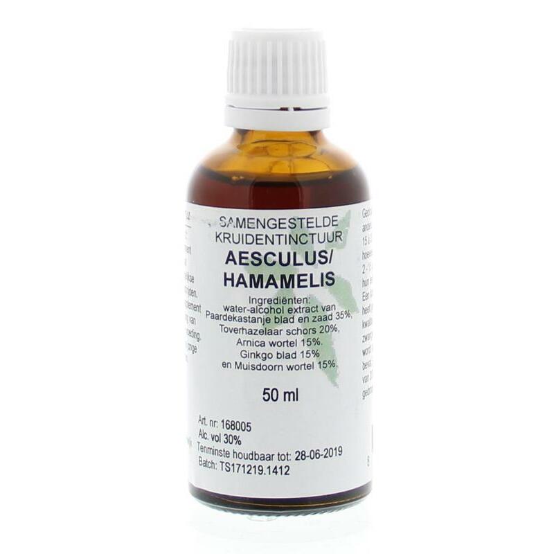 Natura Sanat Aesculus/hamamelis compl tinctuur 50ml