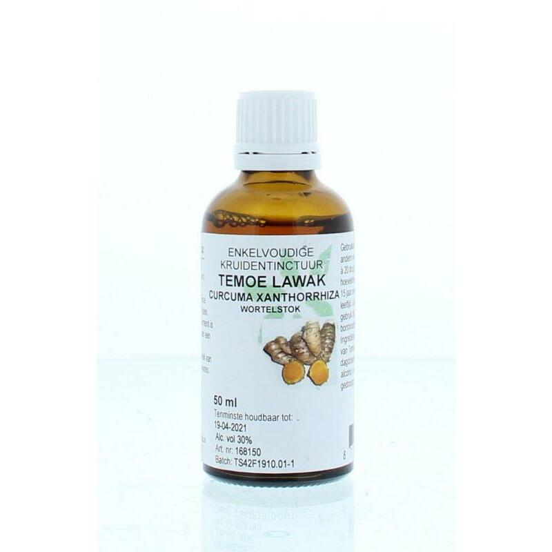 Natura Sanat Curcuma xanthorrhiza rhiz / temoe lawak tinctuur 50ml