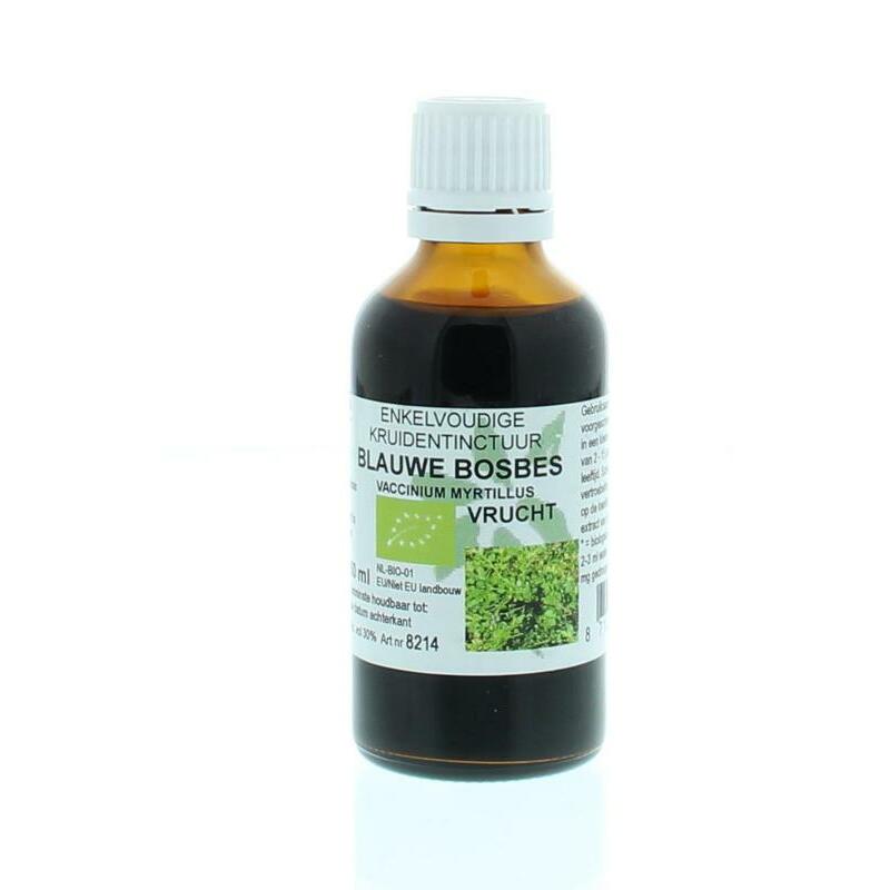 Natura Sanat Vaccinium myrt / blauwe bosbesvrucht tinctuur bio 50ml