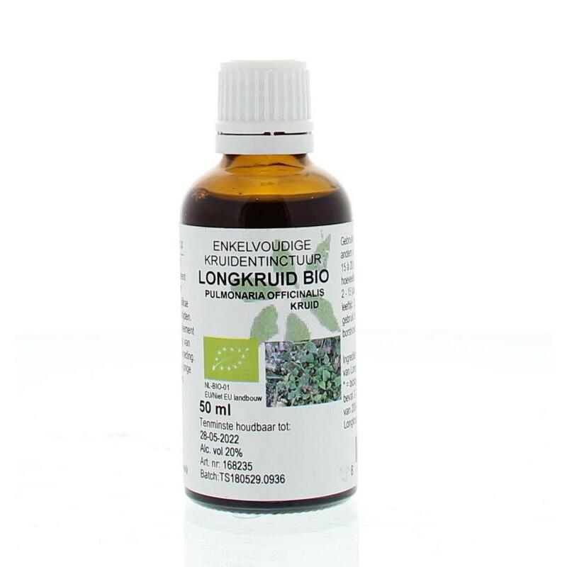 Natura Sanat Pulmonaria off herb / longkruid tinctuur bio 50ml