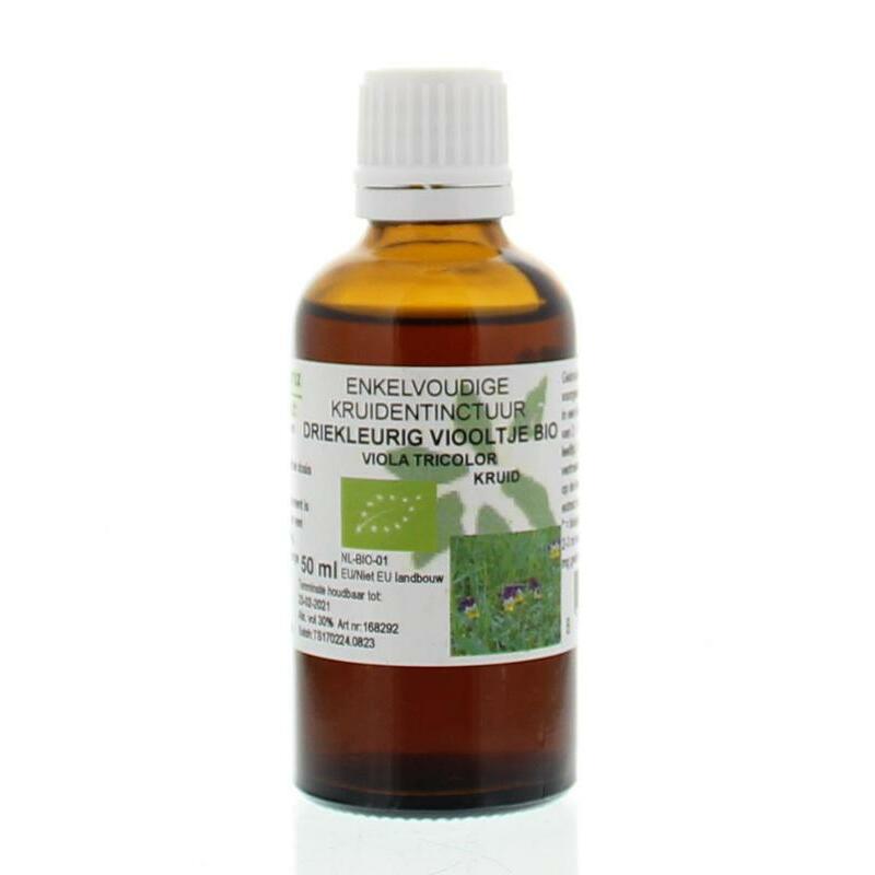 Natura Sanat Viola tricolor hrb / driekl viooltje tinctuur bio 50ml