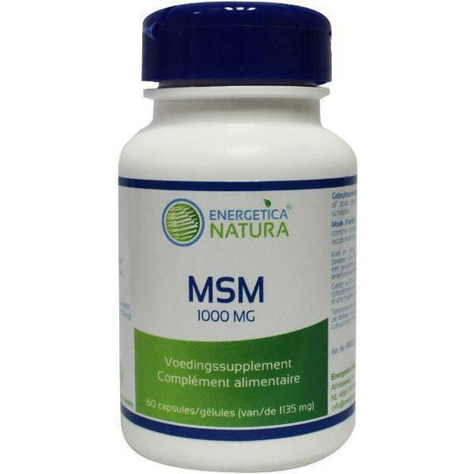 Energetica Nat MSM 1000 mg 60ca