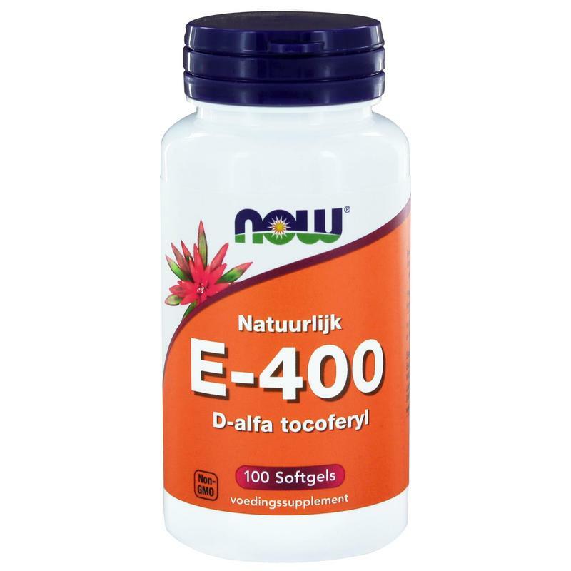 NOW Vitamine E-400 d-alfa tocoferyl 100sft