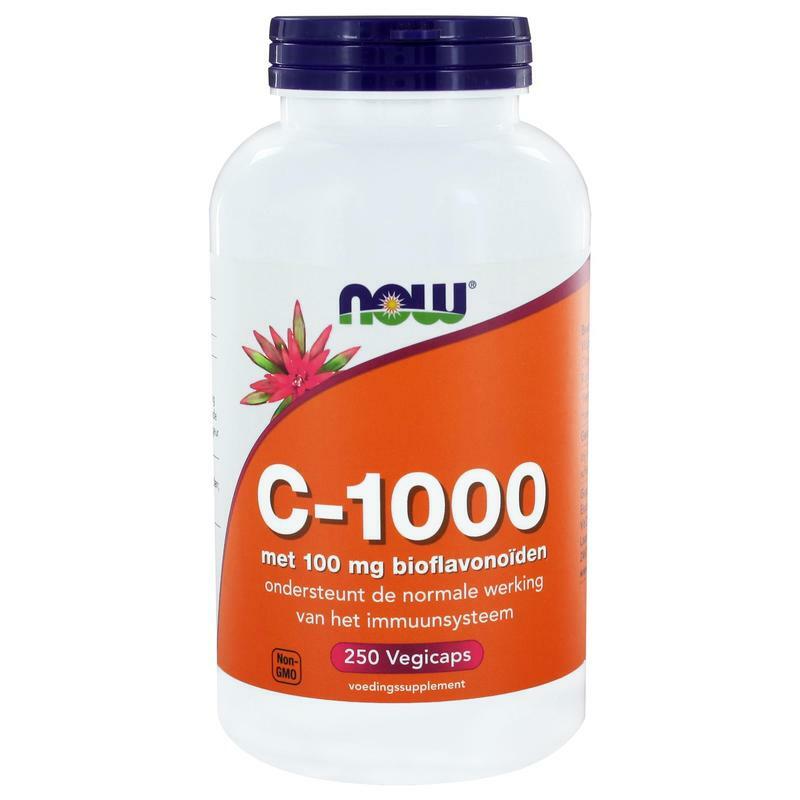 NOW Vitamine C 1000 mg bioflavonoiden 250vc