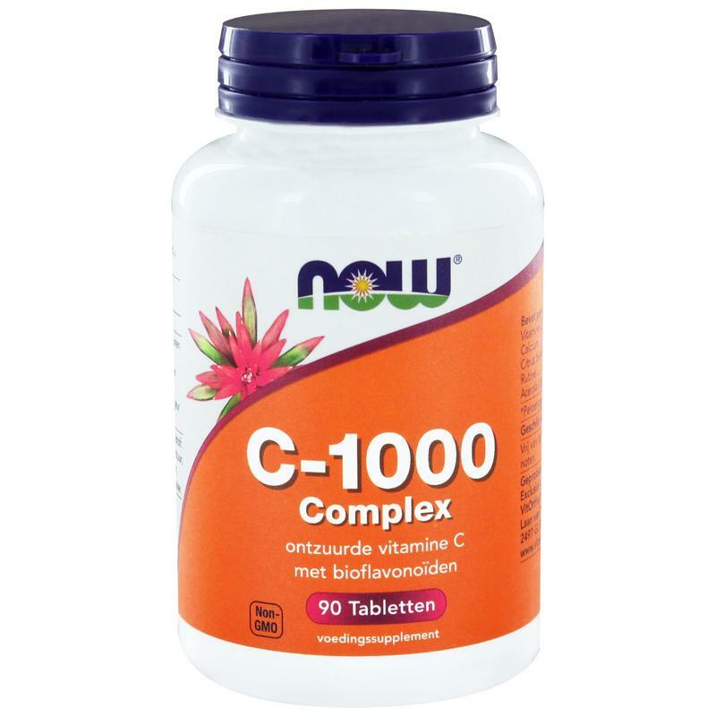 NOW Vitamine C 1000 mg complex 90tb