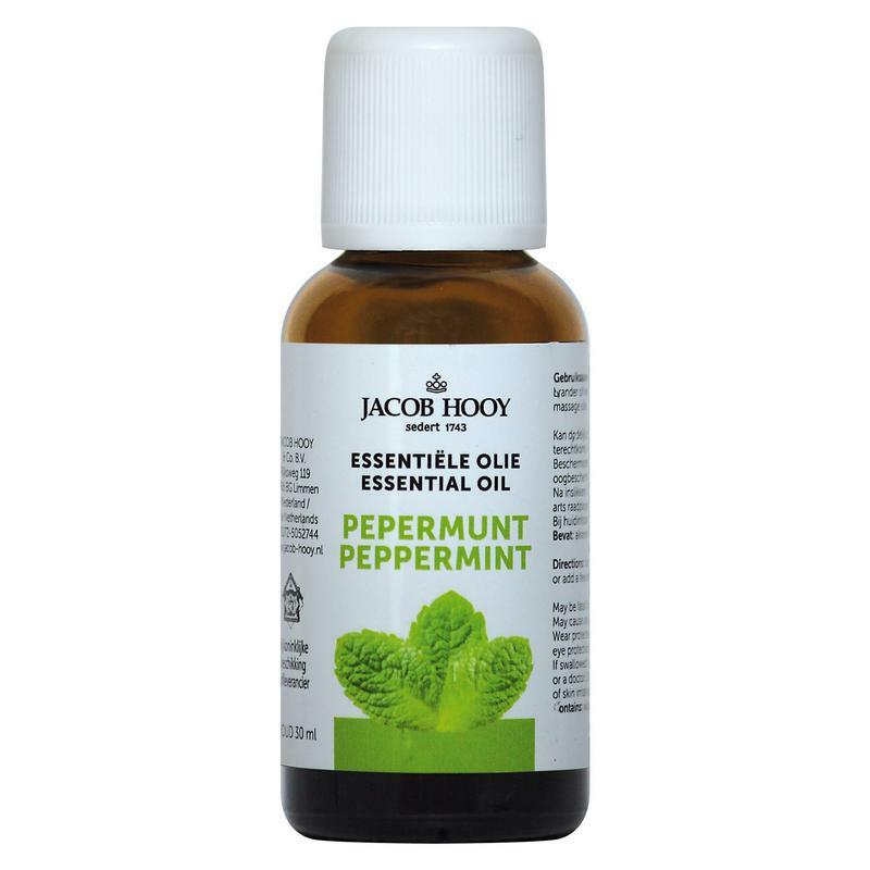 Jacob Hooy Pepermunt olie 30ml