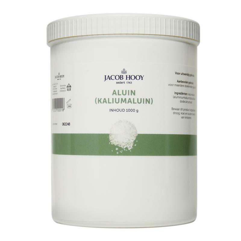 Jacob Hooy Aluin meelkristal pot 1000g