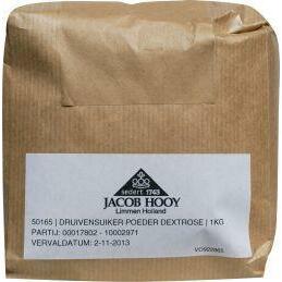 Jacob Hooy Druivensuiker poeder 1000g