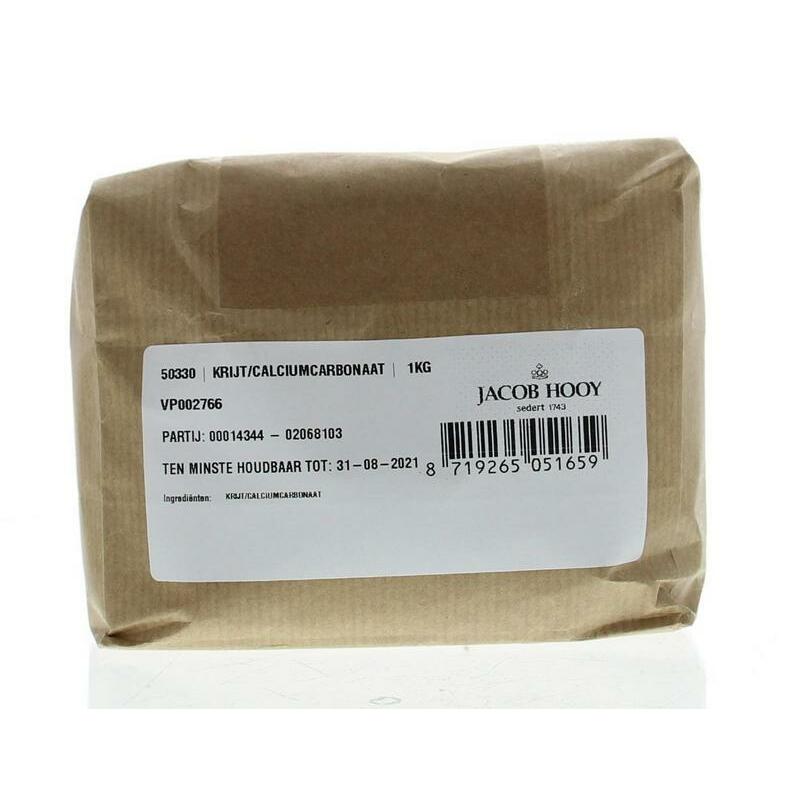 Jacob Hooy Krijt calciumcarbonaat 1000g