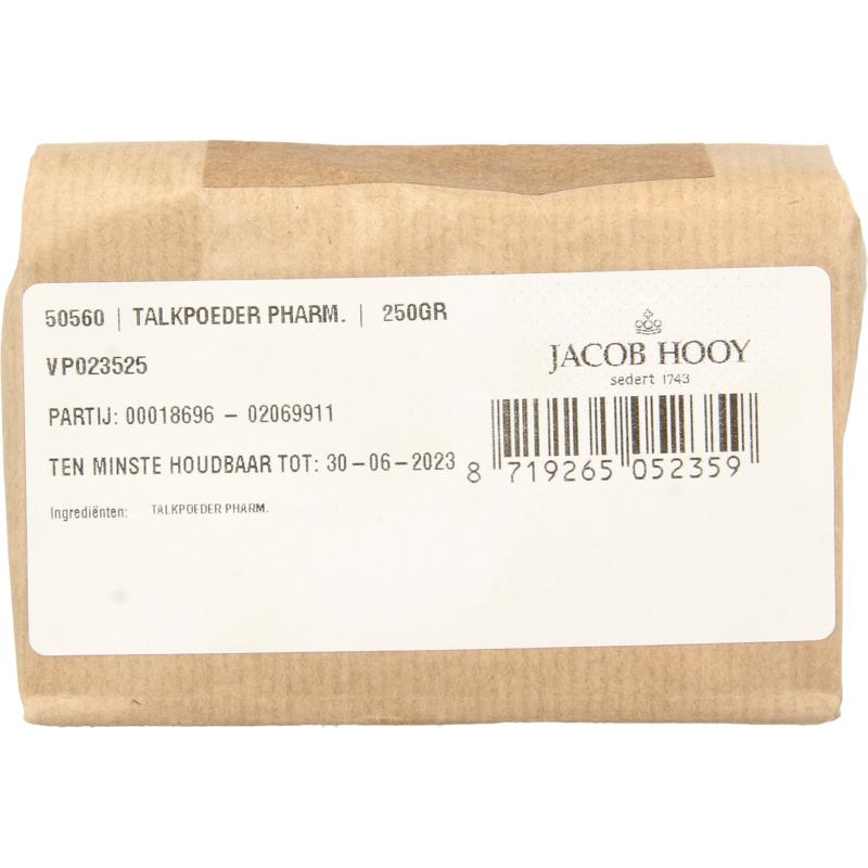 Jacob Hooy Talkpoeder/talcum Venetum 250g