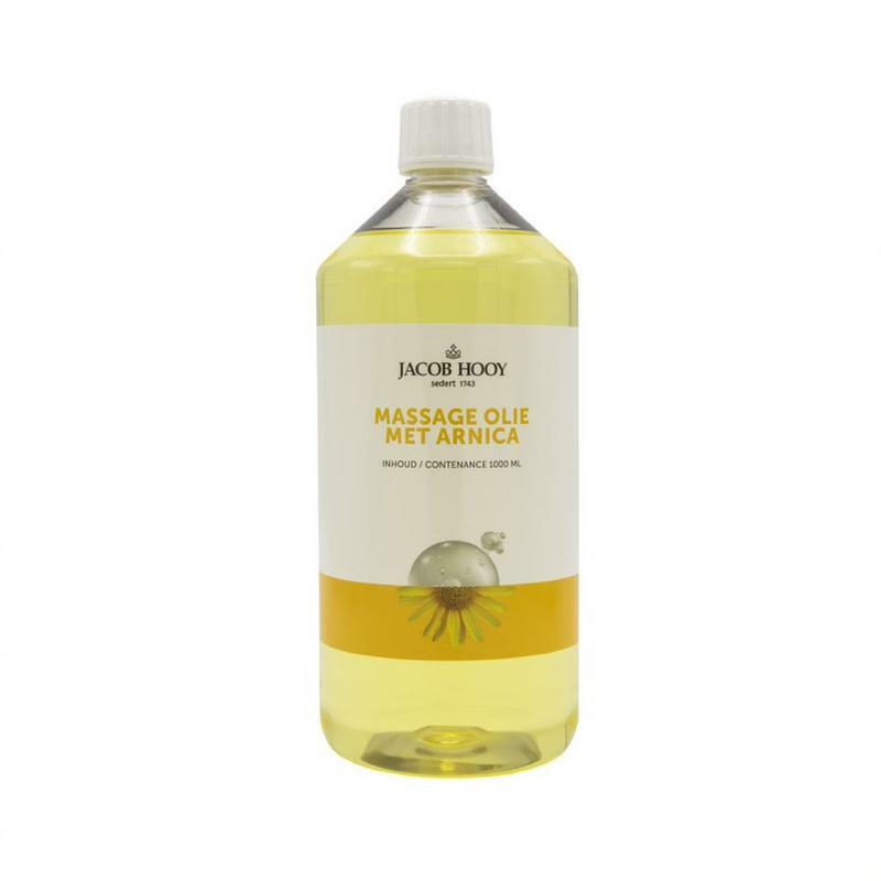 Jacob Hooy Massageolie met natuurlijke arnica 1000ml
