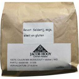 Jacob Hooy Cajun mix met zeezout 1000g