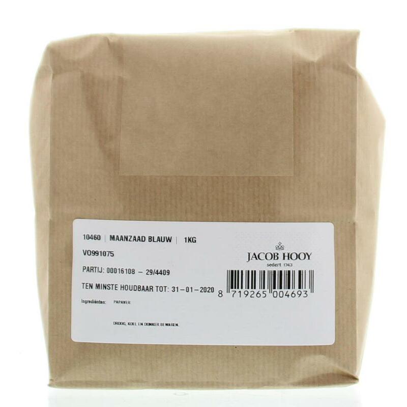 Jacob Hooy Maanzaad blauw / Papaver coer 1000g