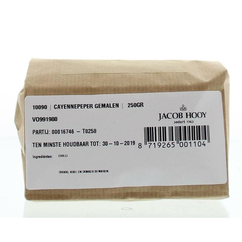 Jacob Hooy Cayennepeper gemalen 250g