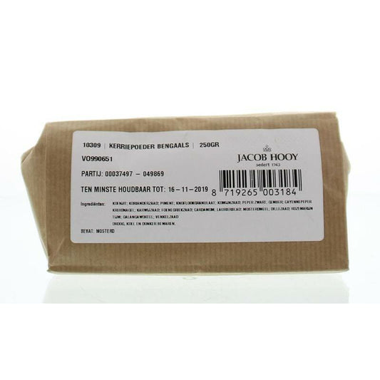 Jacob Hooy Kerriepoeder Bengaals 250g