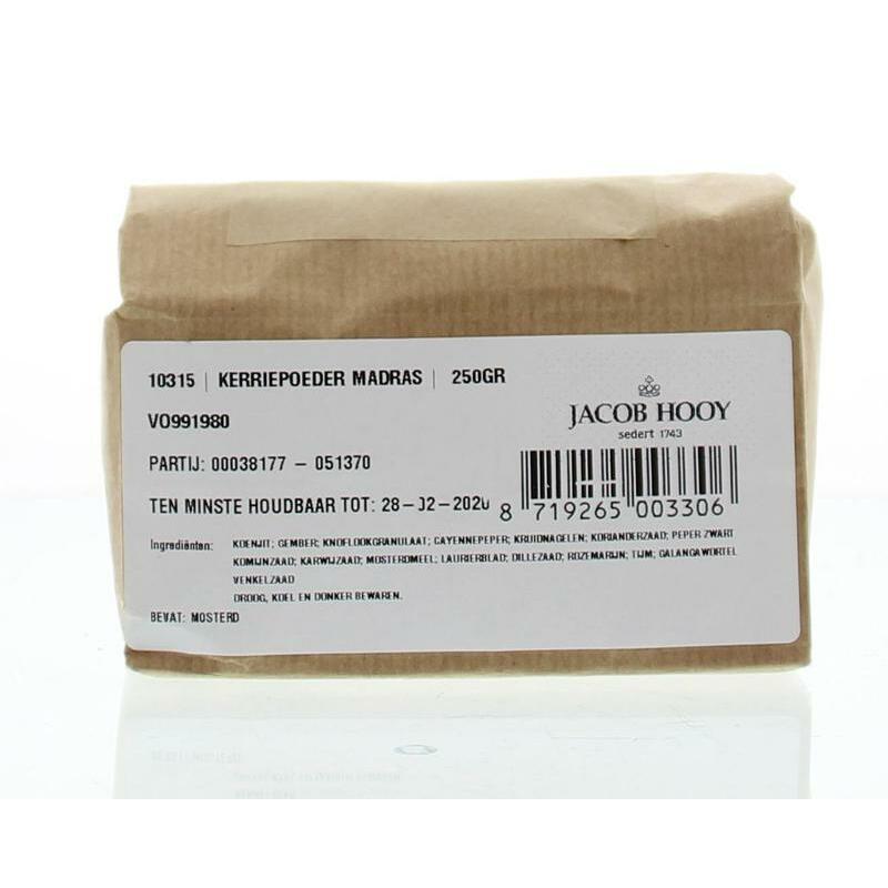 Jacob Hooy Kerriepoeder Madras 250g