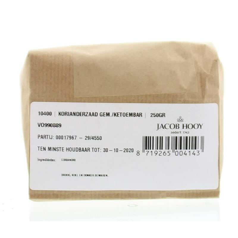 Jacob Hooy Korianderzaad gemalen / ketoembar 250g