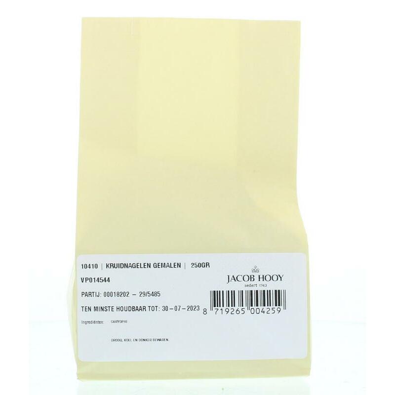 Jacob Hooy Kruidnagelen gemalen 250g