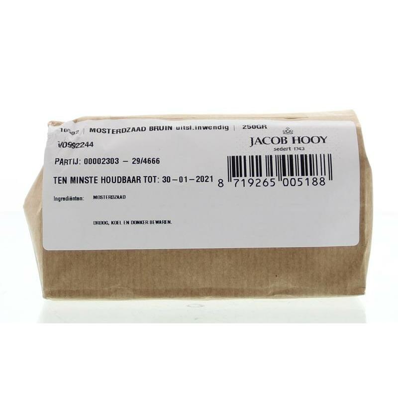Jacob Hooy Mosterdzaad bruin 250g
