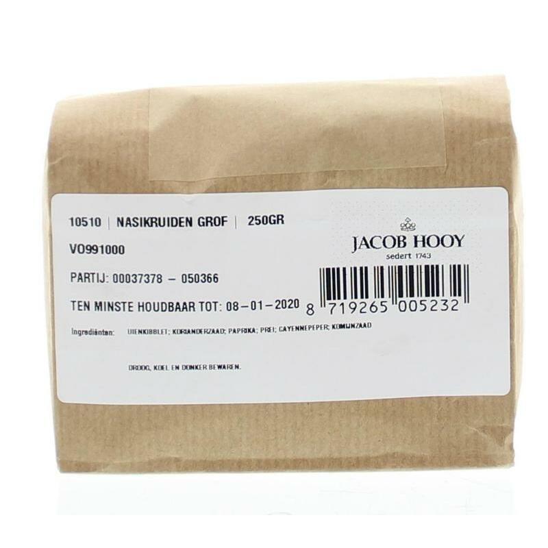 Jacob Hooy Nasikruiden grof 250g
