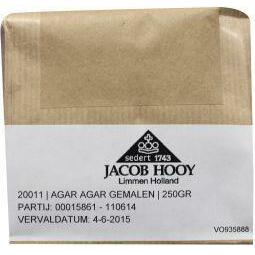 Jacob Hooy Agar agar gemalen 250g