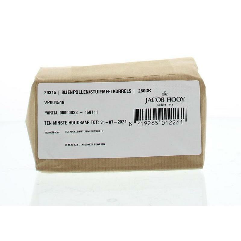 Jacob Hooy Bijenpollen/stuifmeelkorrels 250g