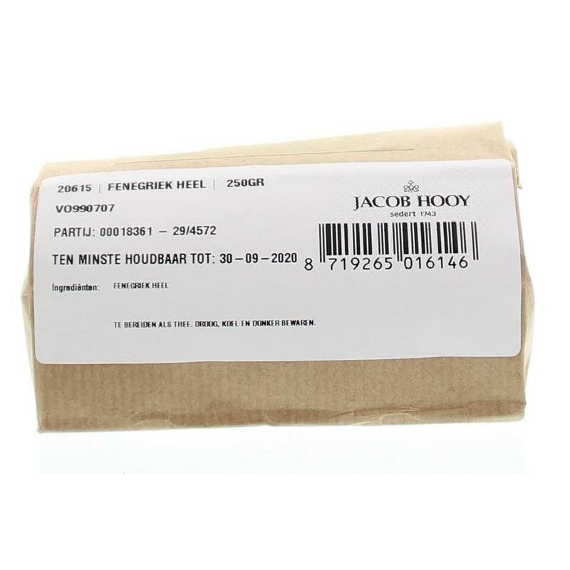 Jacob Hooy Fenegriek heel 250g