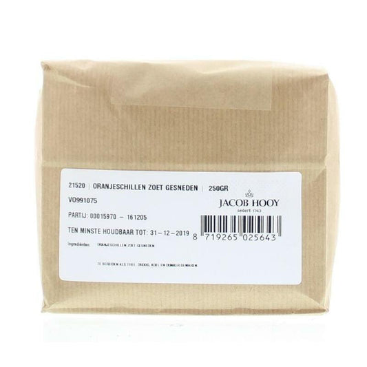 Jacob Hooy Oranjeschillen zoet gesneden 250g