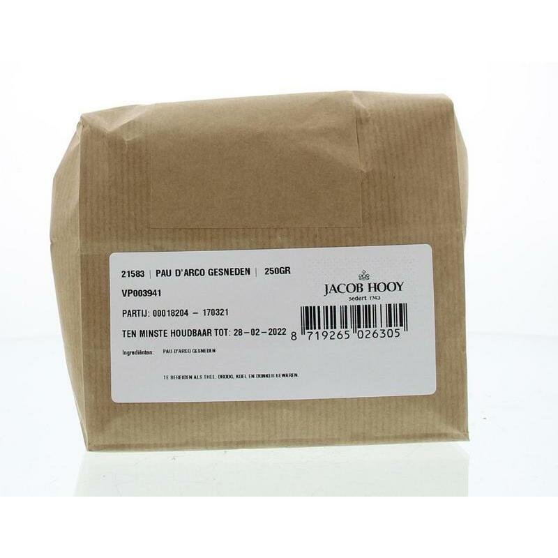 Jacob Hooy Pau de arco gesneden 250g