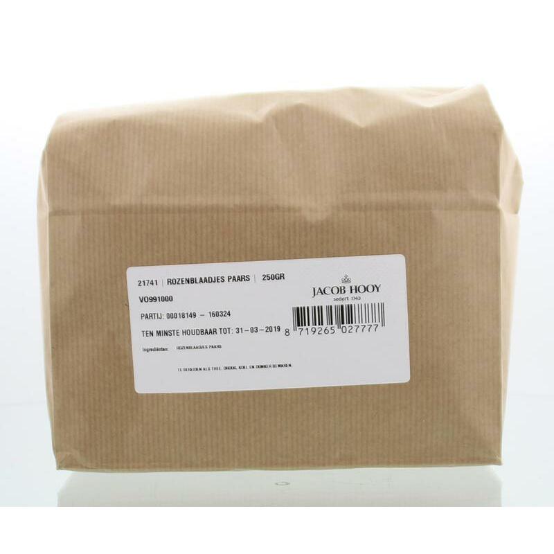 Jacob Hooy Rozenblaadjes paars 250g