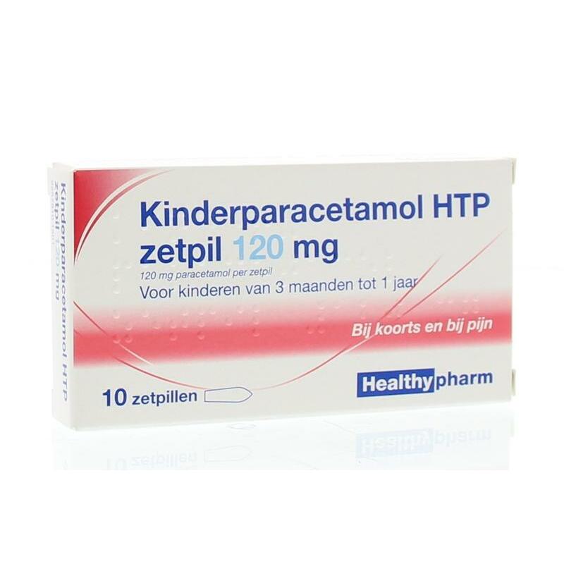 Healthypharm Paracetamol kind 120 mg 10zp