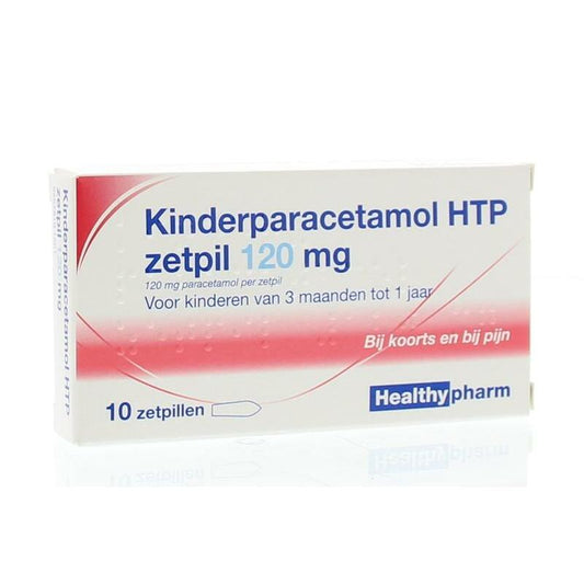 Healthypharm Paracetamol kind 120 mg 10zp
