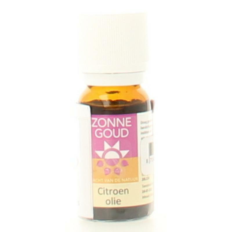 Zonnegoud Citroen etherische olie 10ml