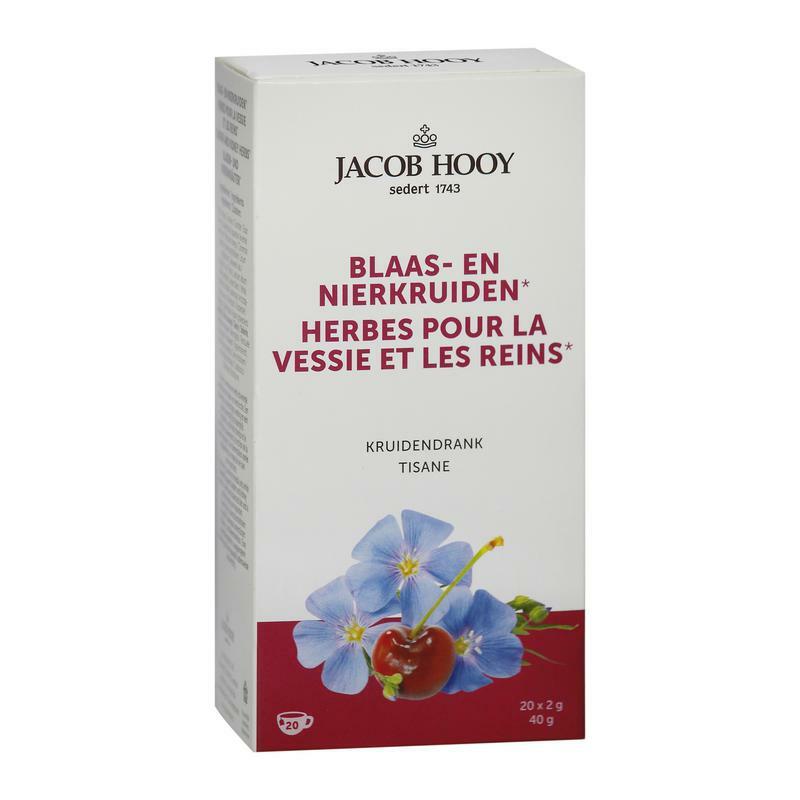 Jacob Hooy Blaas en nierkruiden kruidendrank 20st