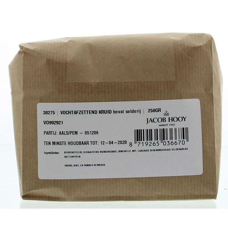 Jacob Hooy Vochtafzettende kruiden 250g