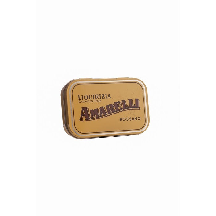 Amarelli Laurierdrop blikje brokken puur 40g