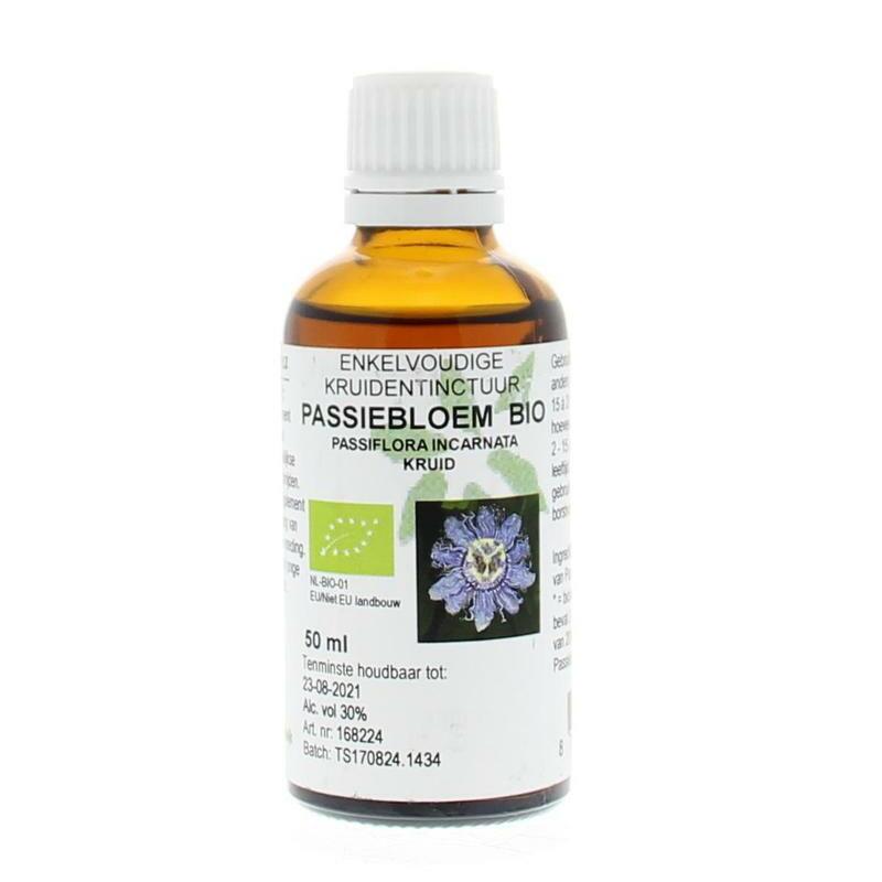 Natura Sanat Passiflora incarnata herb/passiebloem tinctuur bio 50ml
