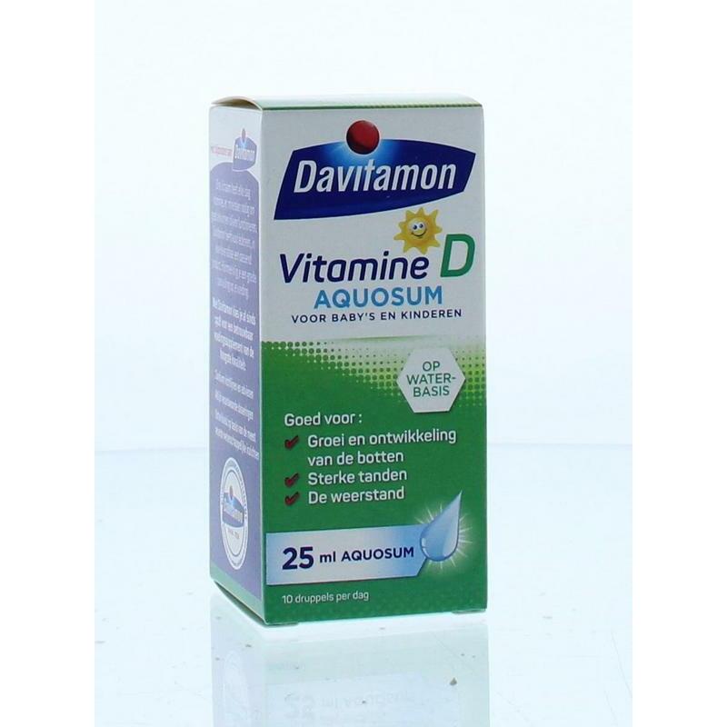 Davitamon Vitamine D aquosum druppels 25ml