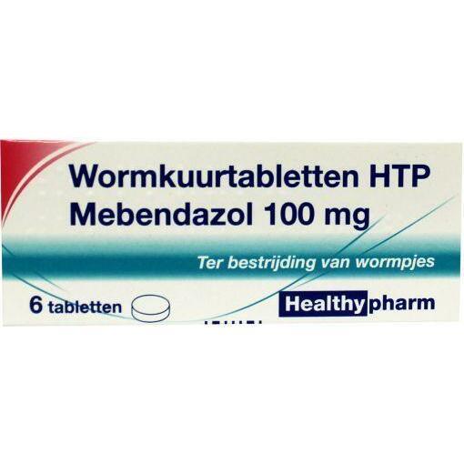 Healthypharm Mebendazol/wormkuur 6tb