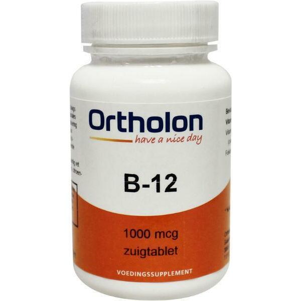 Ortholon Vitamine B12 1000 mcg sublingual 60zt