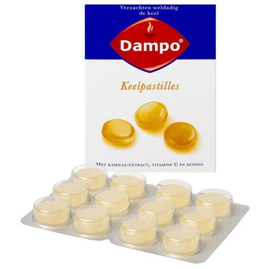 Dampo Keelpastilles 24past