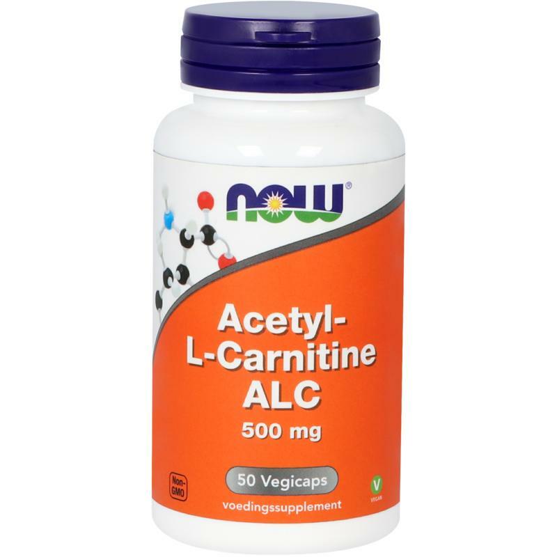 NOW Acetyl L-Carnitine 500 mg 50vc