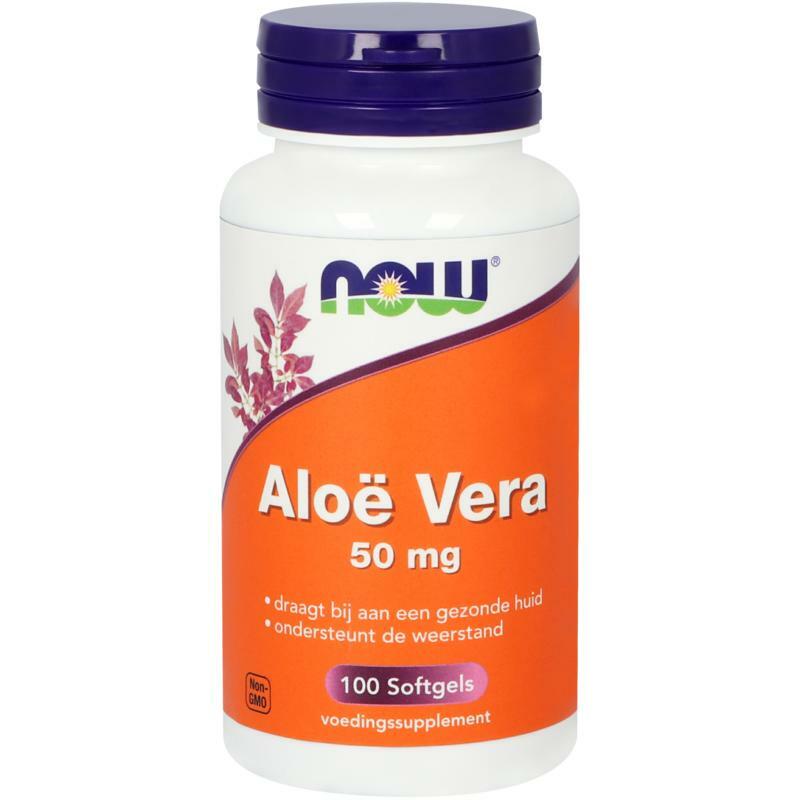 NOW Aloe Vera 50 mg 100sft