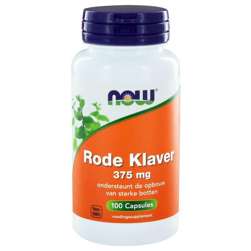 NOW Rode Klaver 375 mg 100ca