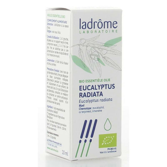Ladrome Eucalyptus radiata olie bio 10ml