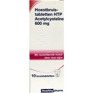 Healthypharm Acetylcysteine 600mg 10brt