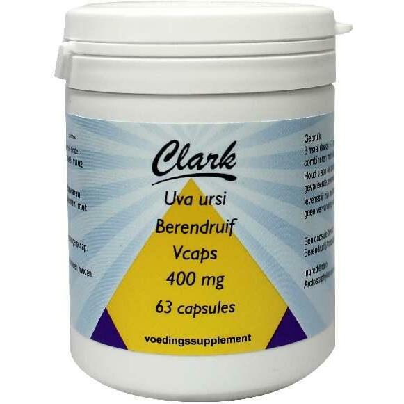 Clark Uva ursi 400 mg 63vc