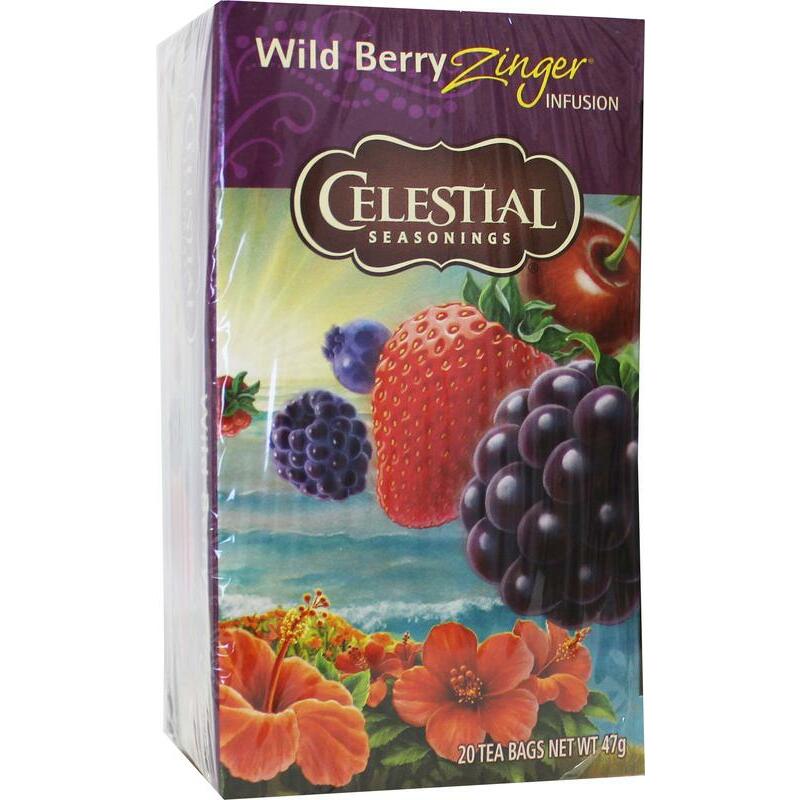 Celestial Season Wild berry zinger herb tea 20st