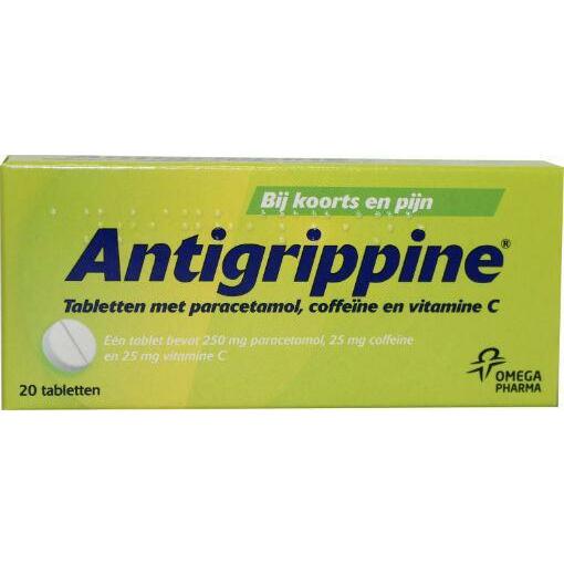 Antigrippine 250 mg paracetamol 20tb