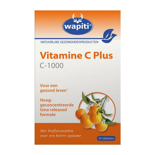 Wapiti Vitamine C plus 1000 mg 45tb